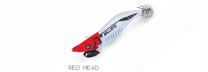 BALLISTIC FULL COLOR EGI 3,0 Red Head