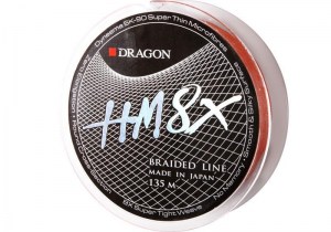 Dragon HM 8Χ Braid 135mt Fluo
