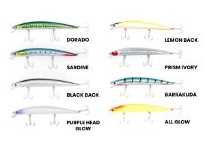 ryuji-bay-minnow-sinking-145cm-245gr-COLOR-CHART